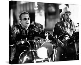 Harley Davidson and the Marlboro Man-null-Stretched Canvas
