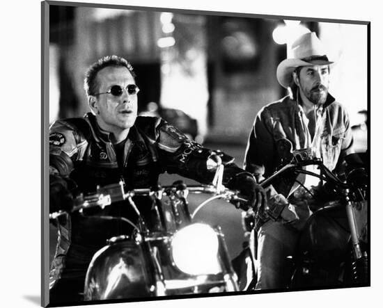 Harley Davidson and the Marlboro Man-null-Mounted Photo