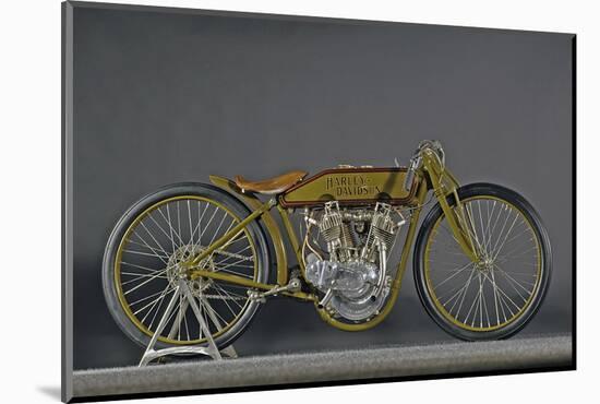 Harley Davidson Board track racer 1921-Simon Clay-Mounted Photographic Print