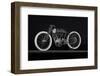 Harley Davidson boardtrack racer 1914-Simon Clay-Framed Photographic Print