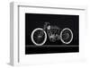 Harley Davidson boardtrack racer 1914-Simon Clay-Framed Photographic Print