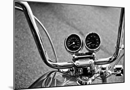 Harley Davidson Handlebars-null-Mounted Poster