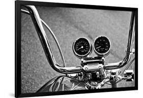 Harley Davidson Handlebars-null-Framed Photo