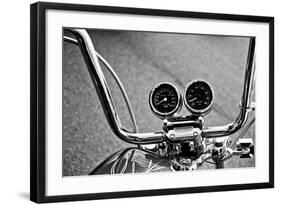 Harley Davidson Handlebars-null-Framed Photo