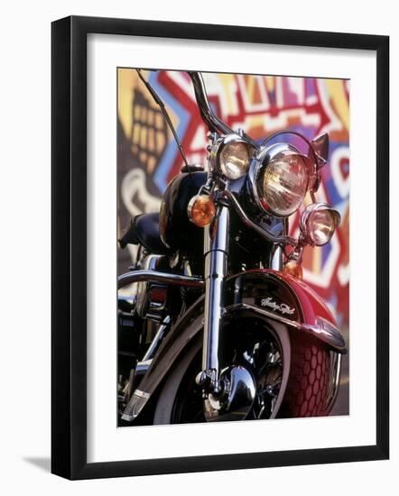 Harley Davidson Heritage Softail Made 1991 from a 1936 Style-null-Framed Photographic Print