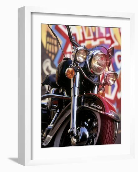 Harley Davidson Heritage Softail Made 1991 from a 1936 Style-null-Framed Photographic Print