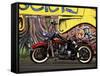 Harley Davidson Heritage Softail-null-Framed Stretched Canvas