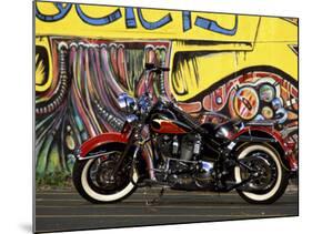 Harley Davidson Heritage Softail-null-Mounted Photographic Print