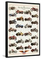 Harley Davidson Legend-null-Framed Poster