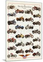 Harley Davidson Legend-null-Mounted Poster