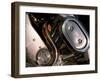 Harley Davidson Motorbike, June 1998-null-Framed Premium Photographic Print