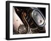 Harley Davidson Motorbike, June 1998-null-Framed Premium Photographic Print