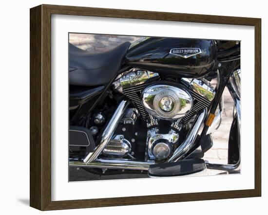 Harley Davidson Motorcycle, Key West, Florida, USA-R H Productions-Framed Photographic Print