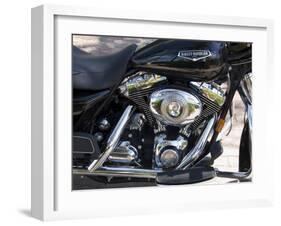 Harley Davidson Motorcycle, Key West, Florida, USA-R H Productions-Framed Photographic Print