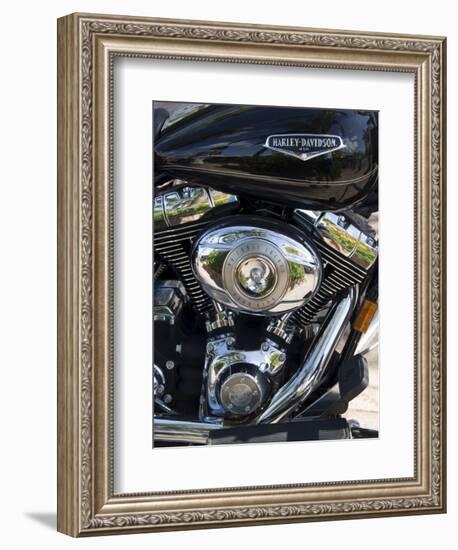 Harley Davidson Motorcycle, Key West, Florida, USA-R H Productions-Framed Photographic Print