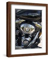 Harley Davidson Motorcycle, Key West, Florida, USA-R H Productions-Framed Photographic Print