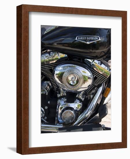 Harley Davidson Motorcycle, Key West, Florida, USA-R H Productions-Framed Photographic Print