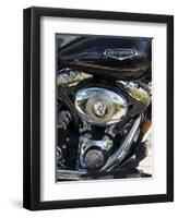 Harley Davidson Motorcycle, Key West, Florida, USA-R H Productions-Framed Photographic Print