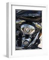 Harley Davidson Motorcycle, Key West, Florida, USA-R H Productions-Framed Photographic Print