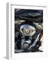 Harley Davidson Motorcycle, Key West, Florida, USA-R H Productions-Framed Photographic Print