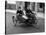 Harley Davidson Motorcycle Photograph - Seattle, WA-Lantern Press-Stretched Canvas