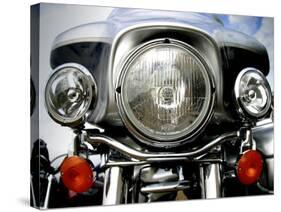 Harley Davidson Motorcycle-null-Stretched Canvas