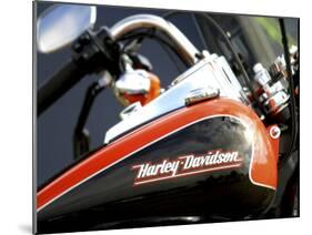 Harley Davidson Motorcycle-null-Mounted Premium Photographic Print