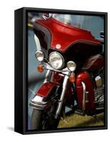 Harley Davidson Motorcycle-null-Framed Stretched Canvas