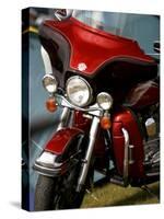 Harley Davidson Motorcycle-null-Stretched Canvas