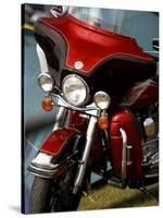 Harley Davidson Motorcycle-null-Stretched Canvas