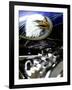 Harley Davidson Motorcycle-null-Framed Photographic Print