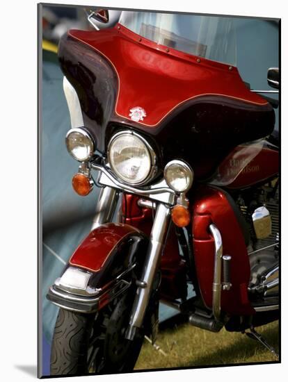 Harley Davidson Motorcycle-null-Mounted Photographic Print