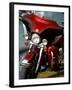 Harley Davidson Motorcycle-null-Framed Photographic Print