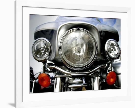 Harley Davidson Motorcycle-null-Framed Photographic Print