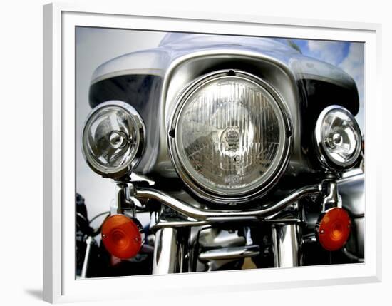 Harley Davidson Motorcycle-null-Framed Photographic Print