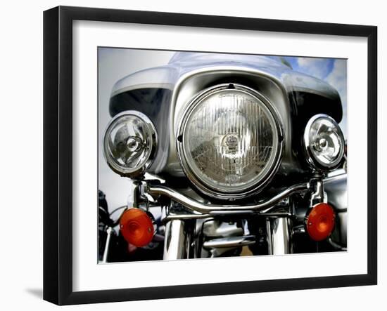 Harley Davidson Motorcycle-null-Framed Photographic Print