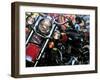 Harley Davidson Motorcycle-null-Framed Photographic Print