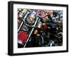 Harley Davidson Motorcycle-null-Framed Photographic Print