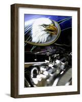 Harley Davidson Motorcycle-null-Framed Photographic Print