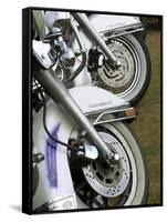 Harley Davidson Motorcycles-null-Framed Stretched Canvas