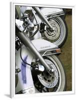 Harley Davidson Motorcycles-null-Framed Photographic Print