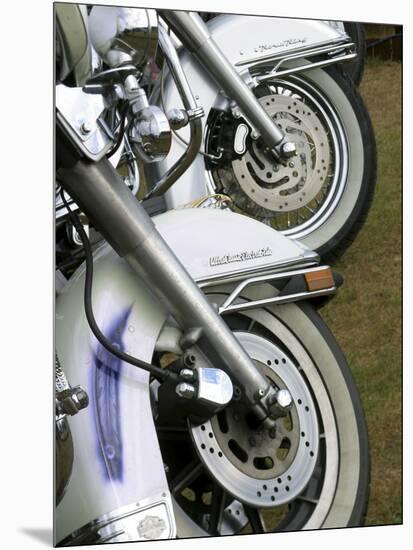 Harley Davidson Motorcycles-null-Mounted Photographic Print