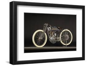 Harley Davidson Racer 1913-Simon Clay-Framed Photographic Print