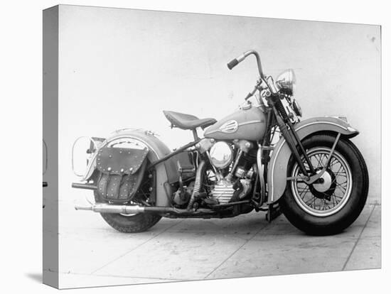 Harley-Davidson Racing Motorcycle-Loomis Dean-Stretched Canvas
