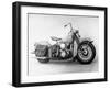Harley-Davidson Racing Motorcycle-Loomis Dean-Framed Premium Photographic Print