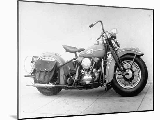 Harley-Davidson Racing Motorcycle-Loomis Dean-Mounted Photographic Print