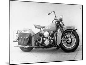 Harley-Davidson Racing Motorcycle-Loomis Dean-Mounted Photographic Print