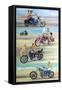 Harley-Davidsons, 2008-Alex Williams-Framed Stretched Canvas