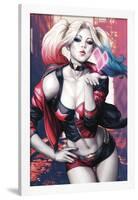 HARLEY QUINN - KISS-null-Framed Poster