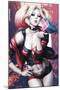 HARLEY QUINN - KISS-null-Mounted Poster